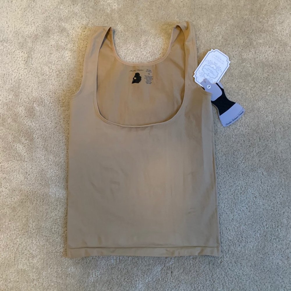 NWT Heavenly Secrets Shapewear Camisole Nude 1X